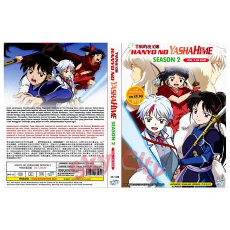 Anime Dvd Hanyo No Yashahime Season 2 Vol1 24 End Eng Dubbed 2499