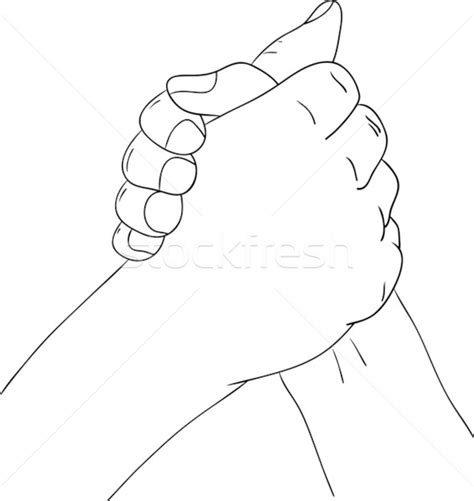 Shaking Hands Drawing At Getdrawings Free Download