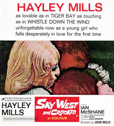 Sky West And Crooked 1965 British Movie Poster