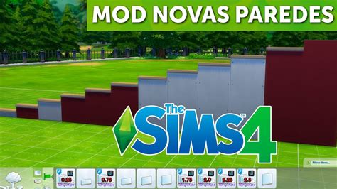 The Sims 4 Novas Paredes Mod Download Youtube