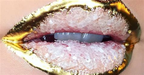 crystal lips are the next big beauty trend to take over instagram metro news