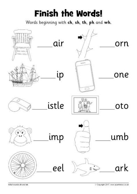 71 First Grade Spelling Worksheets With Sh Sounds Marinfd