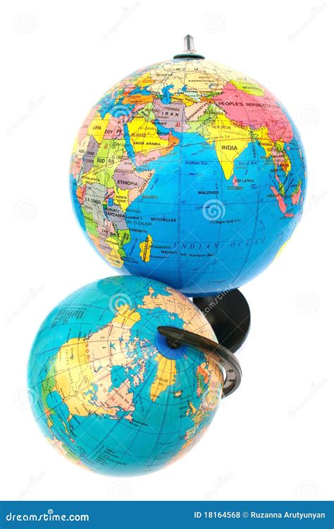 Globes Stock Photo Image Of Continent Europe Ball 18164568