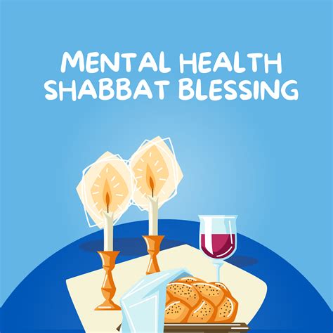 Mental Health Shabbat Blessing Card The Blue Dove Foundation