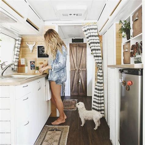 There is a shower, a bathtub, a sink, everything that people want from a standard household bathroom. Best Airstream Remodel Hack And Makeover | Airstream ...