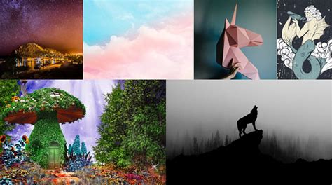 Fantasy Minimalism Space Top Shutterstock 2018 Creative Trends