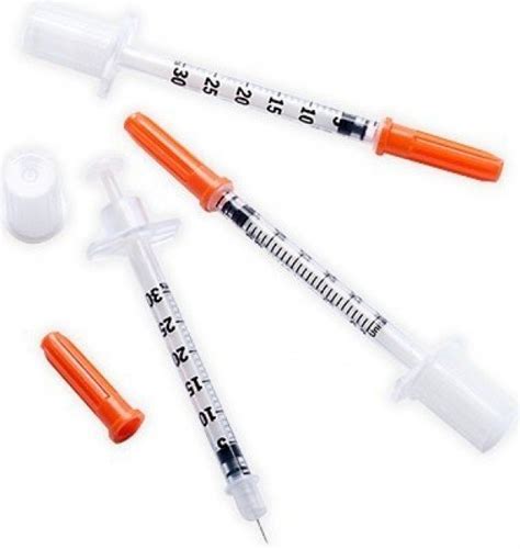 Easytouch 20 Count 31g 03cc 516 U 100 Insulin Syringes