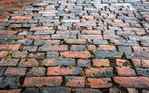 Old Brick Road Stock Photo Image Of Path Material Perspective 72011482