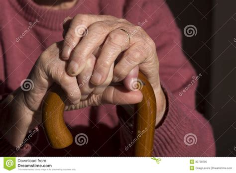 Elderly Woman S Hands Stock Image Image Of Woman Retire 30738795