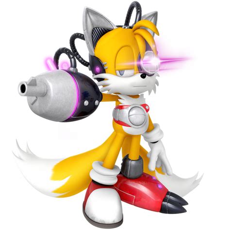 Robo Tails Render By Nibroc Rock On Deviantart