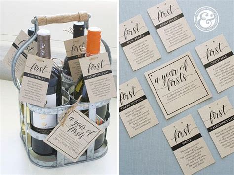 Instant Download A Year Of Firsts Milestone Wine Basket Etsy Wine