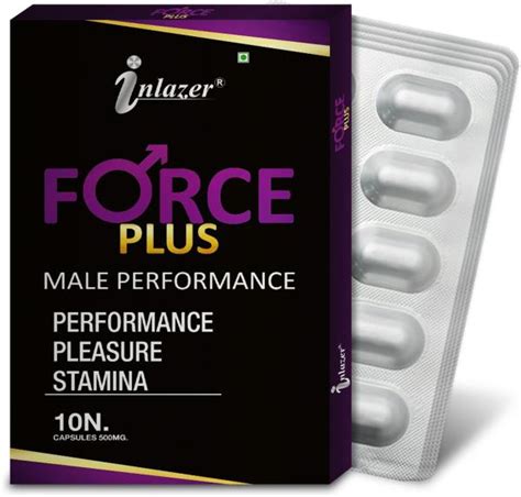 Inlazer Force Plus Sex Formula Combats Male Sexual Problems And Satisfaction 10 Capsules Each