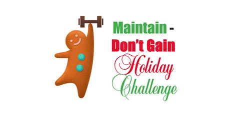 Maintain, Don't Gain Holiday Challenge! - Atlantic Wellness