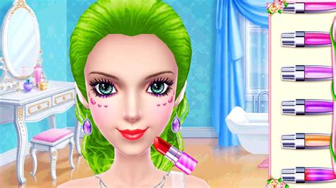 Wedding Design Girl Game Bridal Makeup Dress Up Color Hairstyle And Cake Decorating Game For