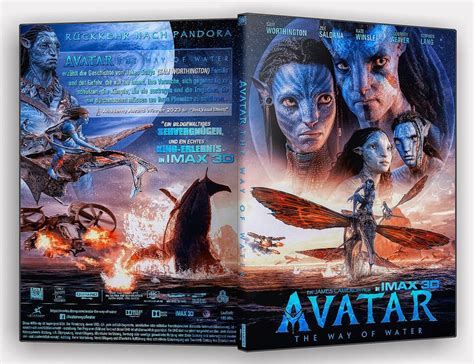 Avatar The Way Of Water Ultra Hd Dvd Slim Cover Blu Ray Etsy Canada
