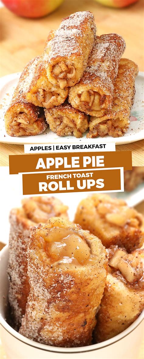 Apple Pie French Toast Roll Ups Sugar Apron