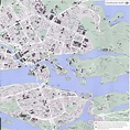 Mapas Detallados de Estocolmo para Descargar Gratis e Imprimir
