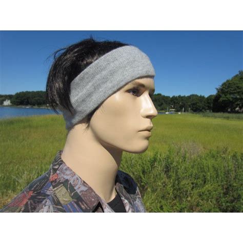 Knit Headbands For Men Cashmere Wide Tube Hats Headband Head Warmer