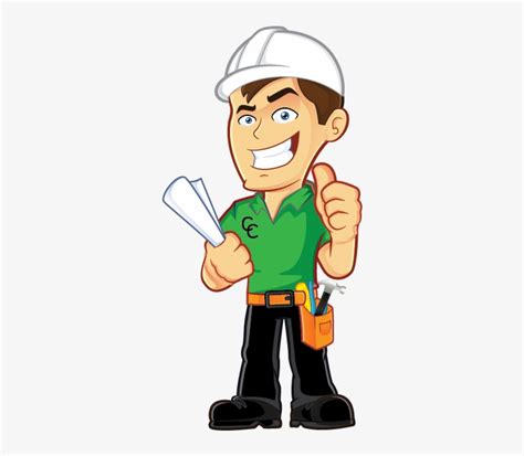 Contractor Clipart Construction Company Cartoon Construction Worker