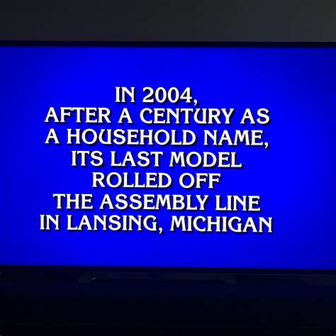 Final Jeopardy tonight : r/lansing