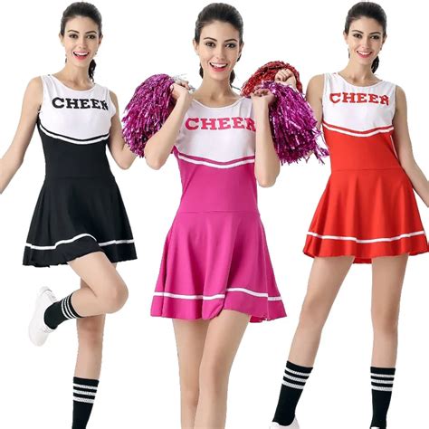 Direct Selling Sexy High School Cheer Musical Glee Cosplay Cheerleader Set Sexy School Girl