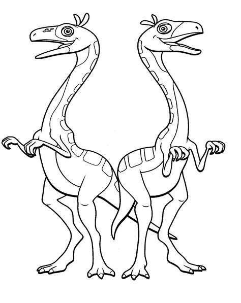 Dinosaur Train Coloring Book Pages