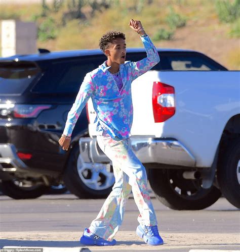 We're not gonna take pride in them because they're too different. Jaden Smith looks like a technicolor delight as he shoots groovy music video - ReadSector