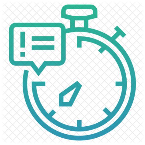Deadline Icon Download In Gradient Style