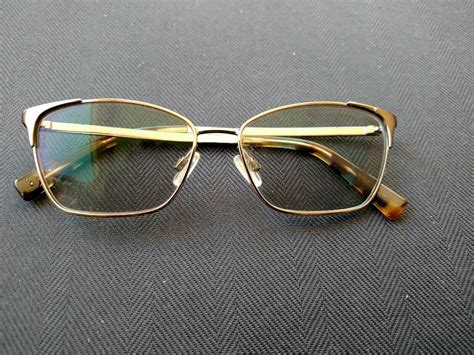 michael kors eyeglasses mk 3001 verbier 1025 gold silver 52 14 135 womens frame ebay