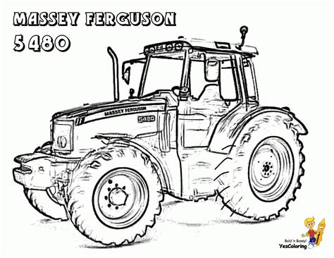 Ausmalbilder Zum Ausdrucken Traktor Freie Zeichnung