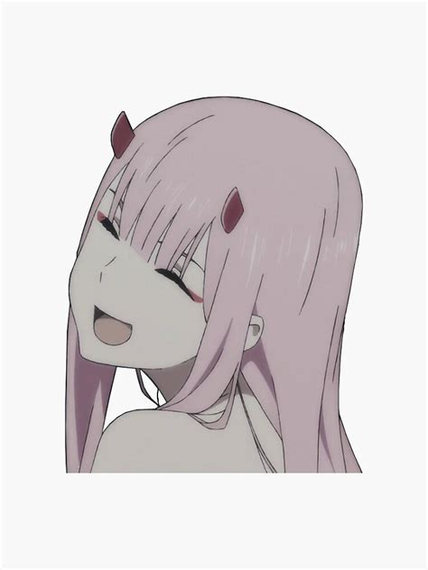 Darling In The Franxx Zero Two Sticker For Sale By Domkraj Redbubble