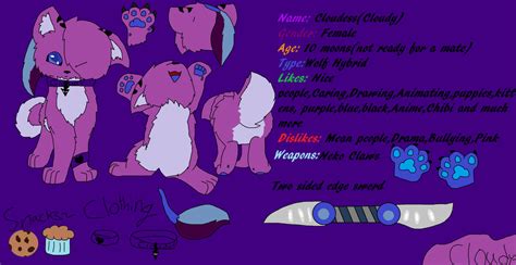 Cloudys Ref 2014 By Cloudypaw20 On Deviantart