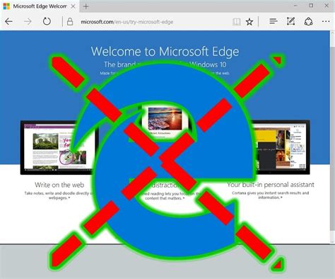 Как удалить Microsoft Edge в Windows 10 Tonv