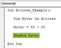 VBA Boolean Definition Uses Boolean With IF Examples