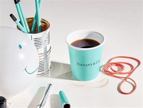 Tiffany Co Bone China Espresso Paper Cup Set Of Ar