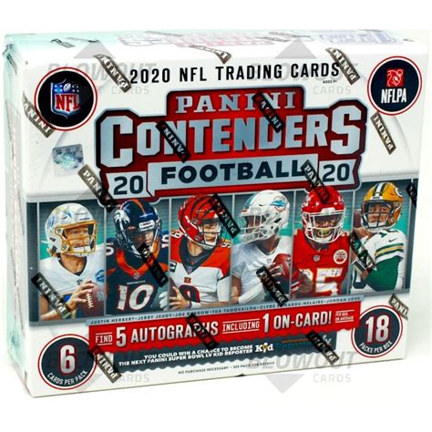 2020 Panini Contenders Football Hobby Box