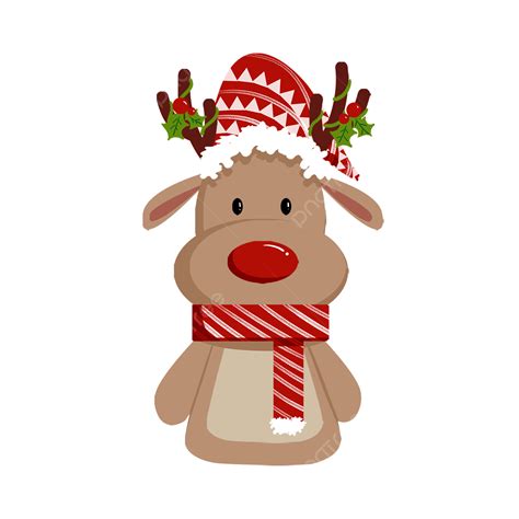 Rudolph Reindeer Png Transparent Rudolph A Lovely Red Nosed Reindeer
