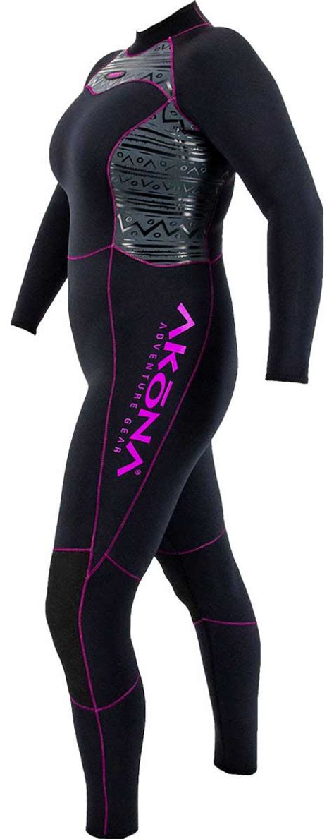 Akona 3mm Womens Quantum Stretch Wetsuit Plus Sizes Included