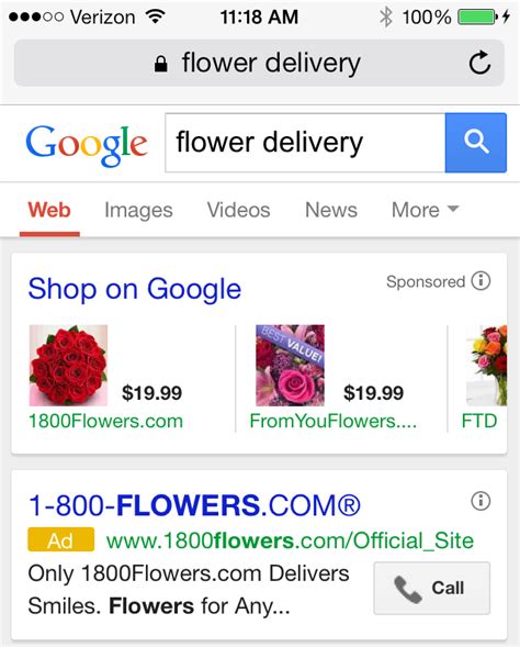 My orders always show up on time and the one time that it didn't because of an east coast snow storm they sent out a gift. AdWords Cross-Device Conversions: How 1-800-FLOWERS Is ...