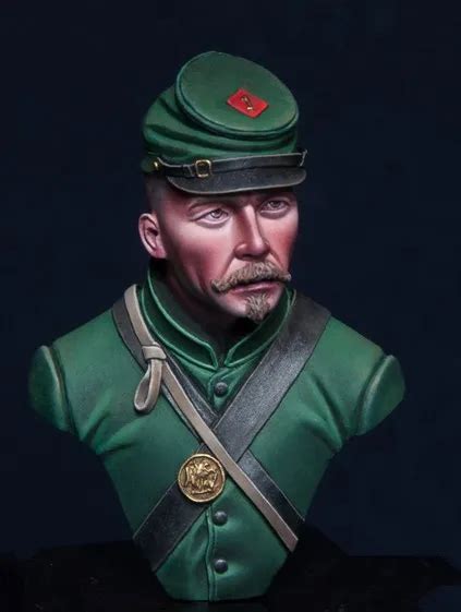 116 Scale Resin Bust Of The First World War The American Sharpshooter