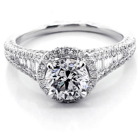 Save $236.51 (25%) sale starts at $699.98. 2.13 Cts Round Cut Diamond Halo Engagement Ring set in 18K White Gold,Cheap Diamond Engagement ...