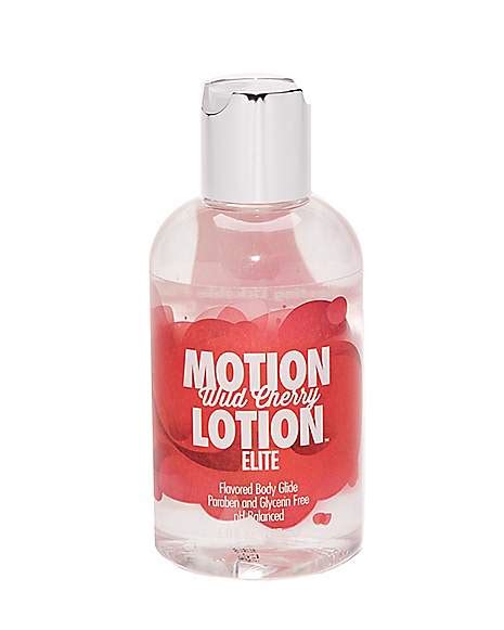motion lotion wild cherry flavored lube 6 oz spencer s