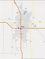 Map of Fargo, North Dakota - GIS Geography