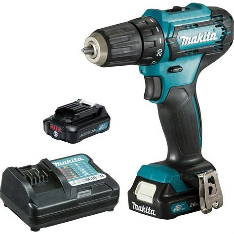 Perceuse visseuse 12 V CXT Li Ion 2 Ah BL1021B Ø 10 mm Makita DF333DWAE