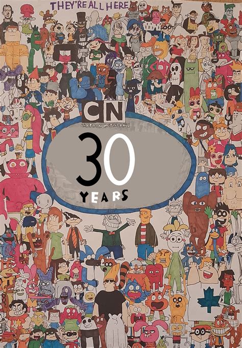 Happy 30th Anniversary Cartoon Network By Caitimatt2004 On Deviantart