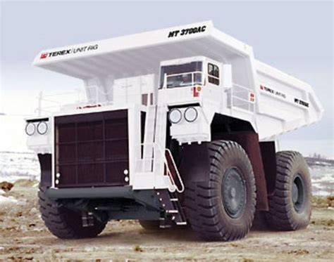 Au Terex 3700ac Mining Dump Trucks