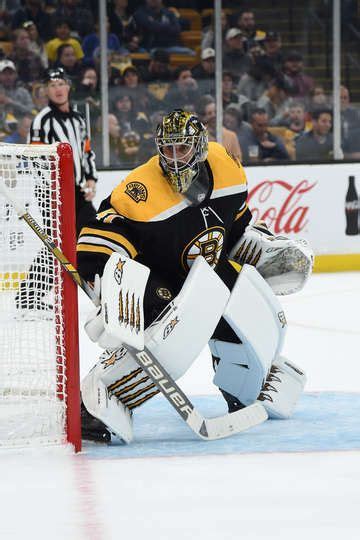 Boston Ma October 11 Jaroslav Halak 41 Of The Boston Bruins In The