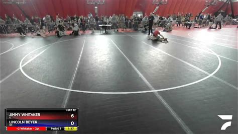 113 Lbs Cons Round 2 Jimmy Whitaker Il Vs Lincoln Beyer Wi 554f Youtube