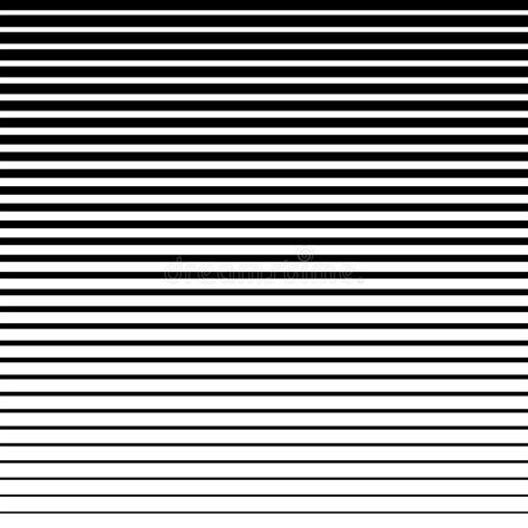 Horizontal Line Seamless Pattern Parallel Stripe Black Streak On