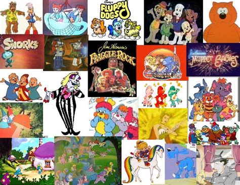 Bands Of The 80s 80s Cartoon Collage Twitter Backgrounds 80s Cartoon